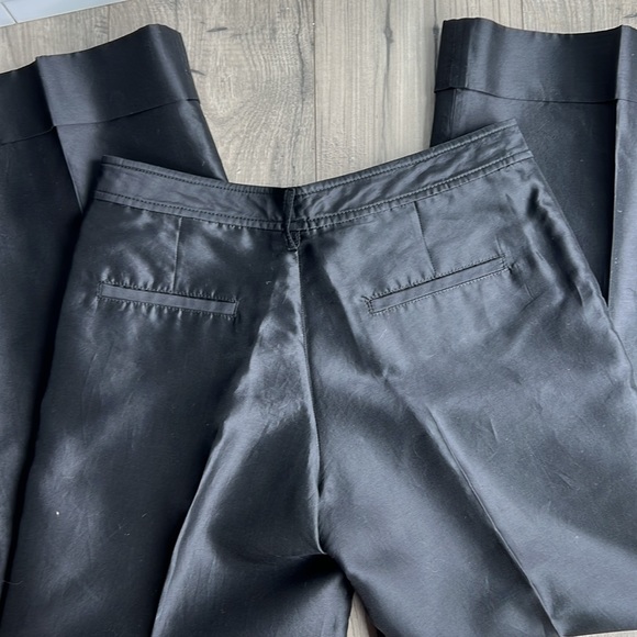Banana Republic pants cotton silk size 8 - Picture 3 of 7